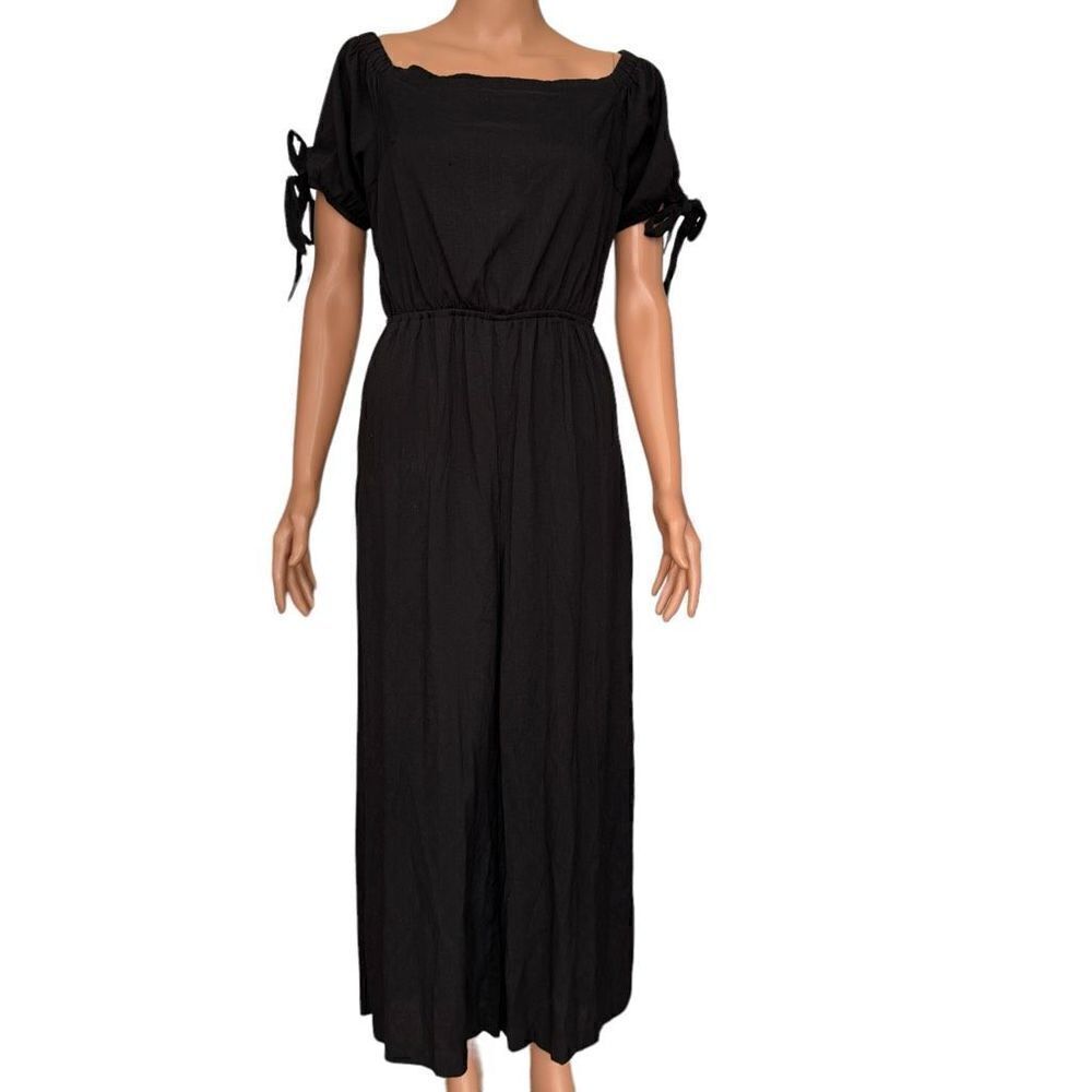 Doe & Rae Flowy black Jumpsuit size L